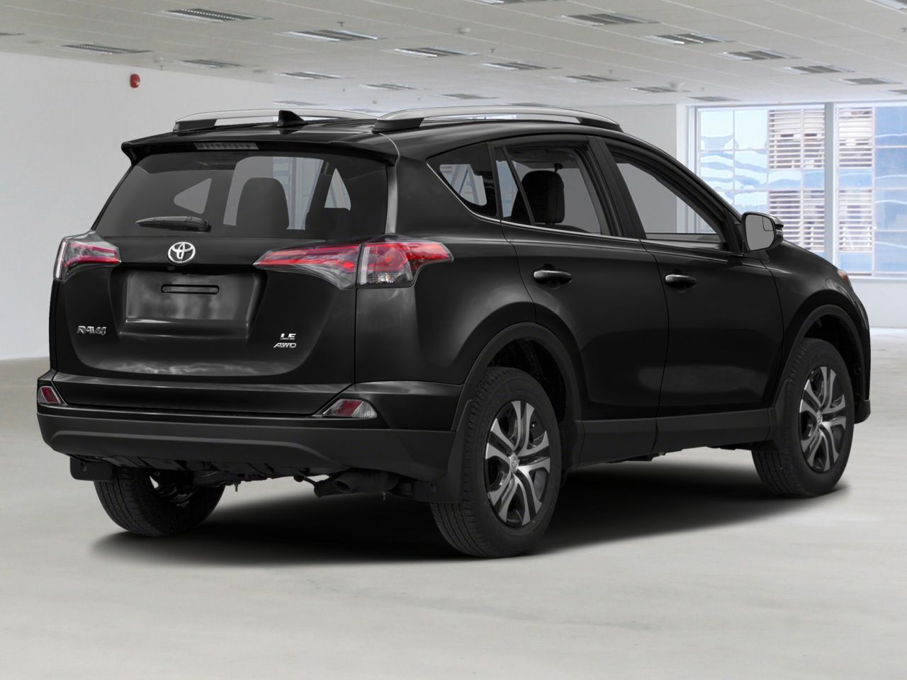 2016 TOYOTA RAV4 LE FWD Black Gatineau - photo #1