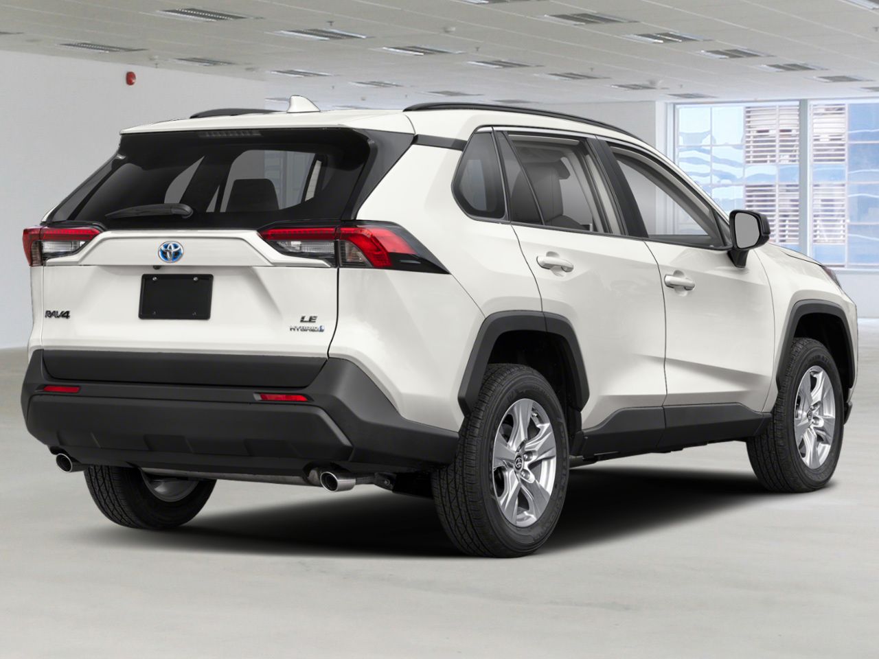 2023 TOYOTA RAV4 HYBRID LE AWD White Gatineau - photo #2