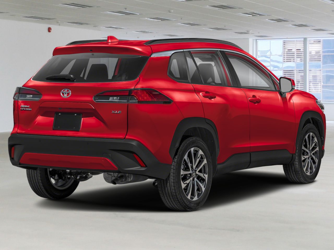 TOYOTA COROLLA CROSS XLE AWD 2023 Rouge Gatineau - photo #2