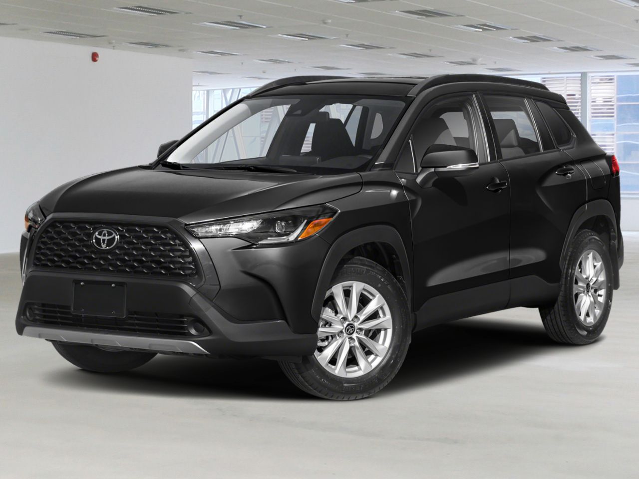 Black 2023 Toyota Corolla Cross LE AWD SUV / Crossover All-Wheel Drive Automatic