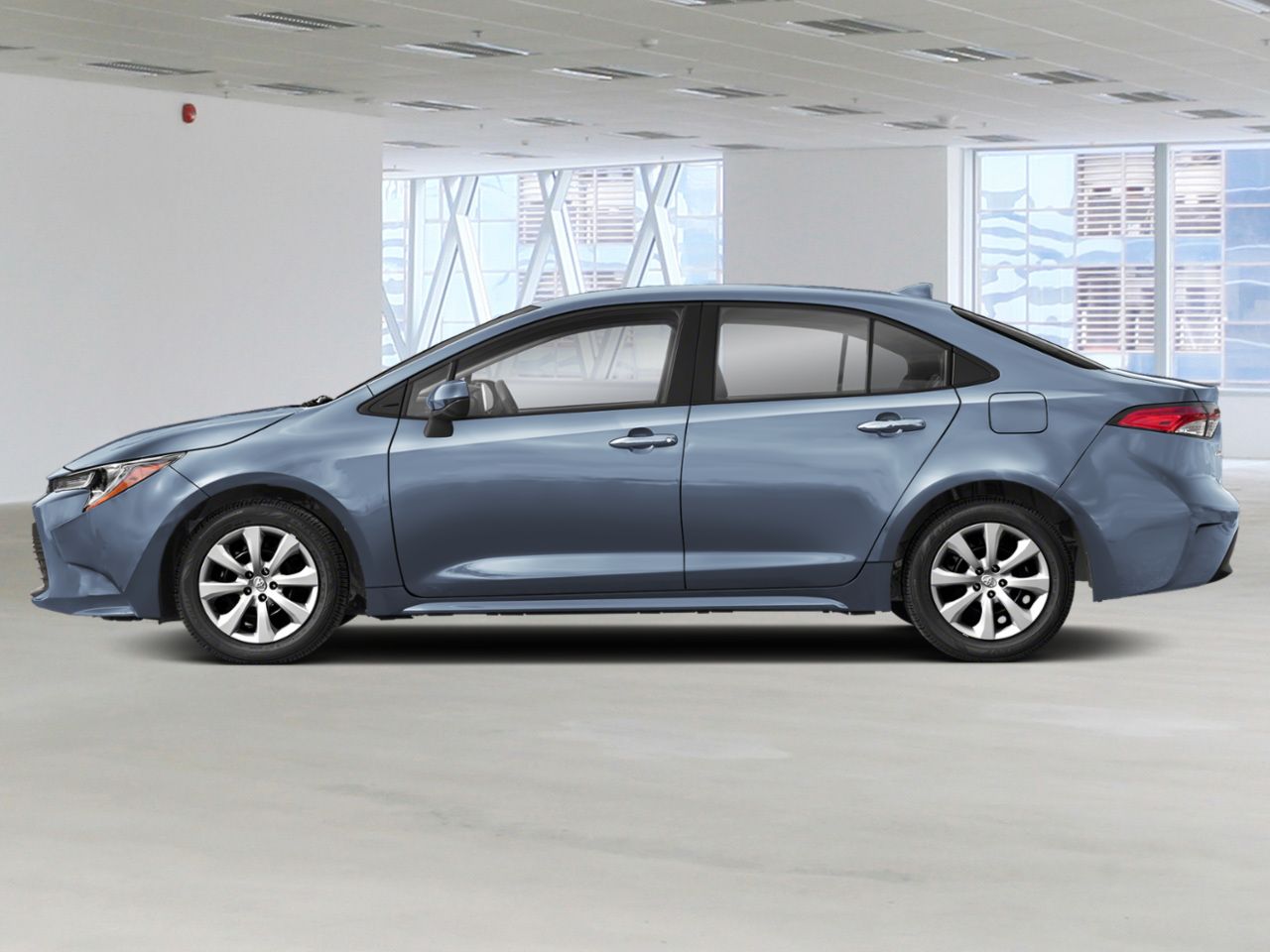 TOYOTA COROLLA 2023 Argent Gatineau - photo #3