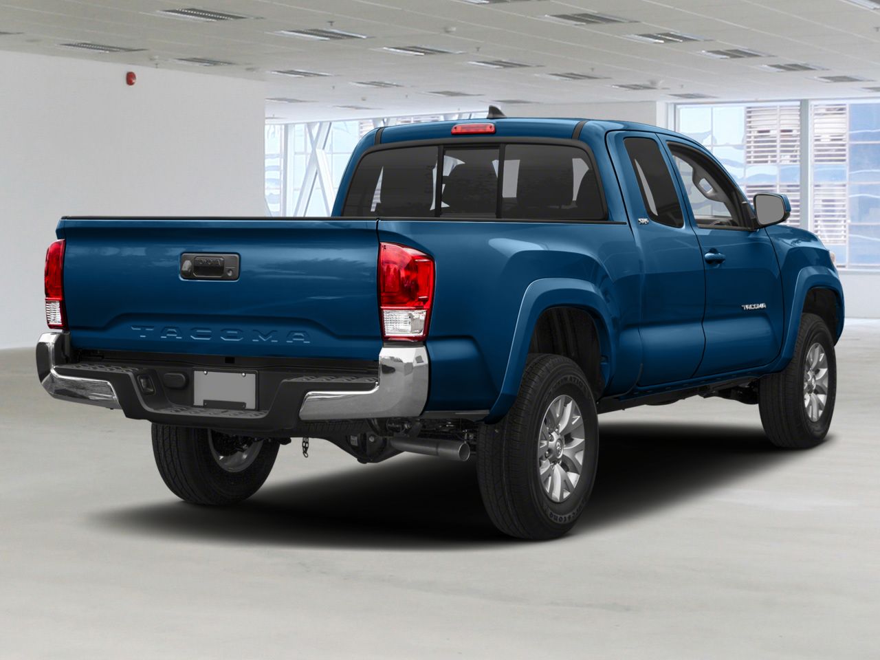 2018 Toyota Tacoma Blue Gatineau - photo #1