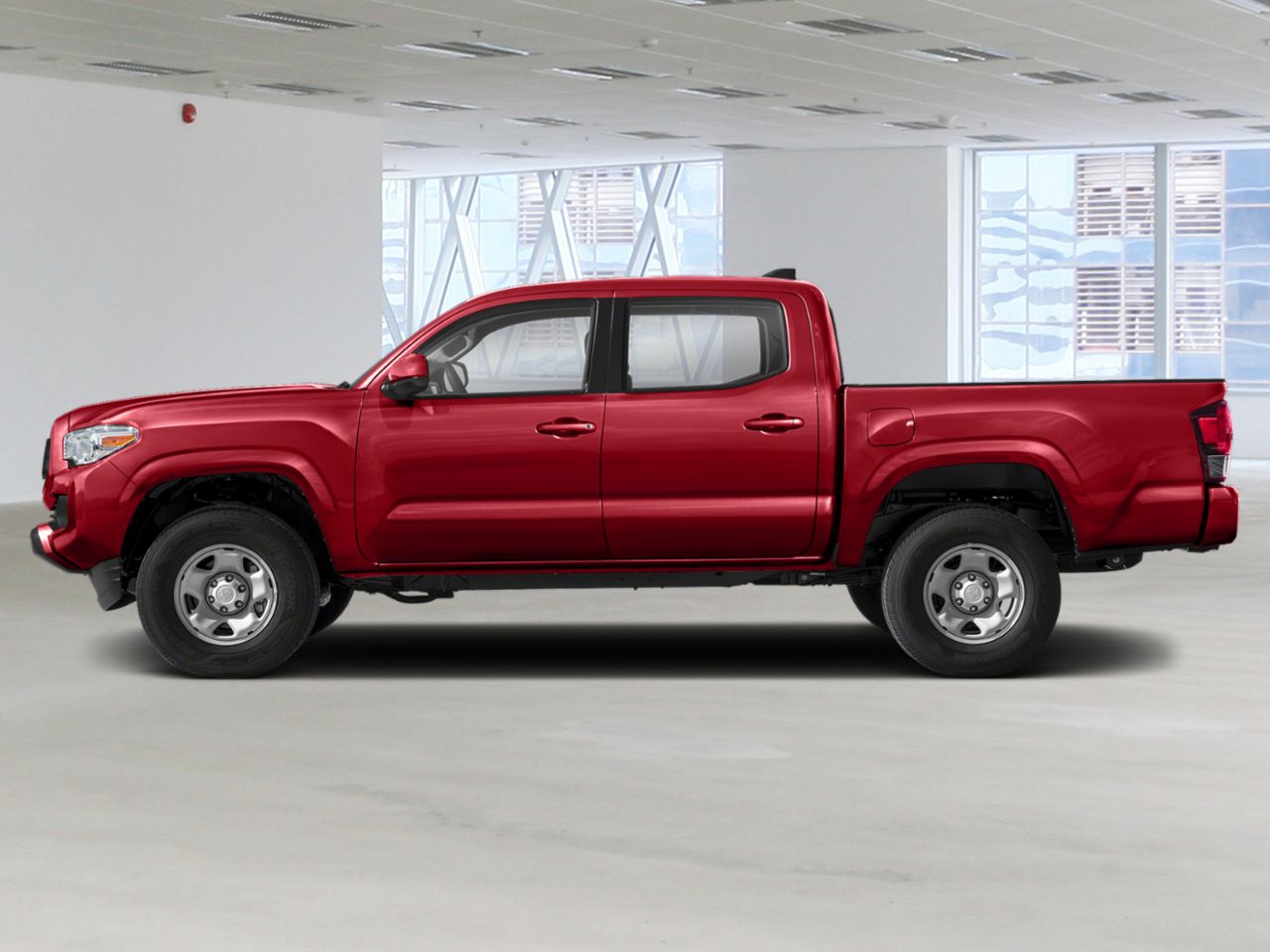 2021 Toyota Tacoma TRD SPORT Red Gatineau - photo #2