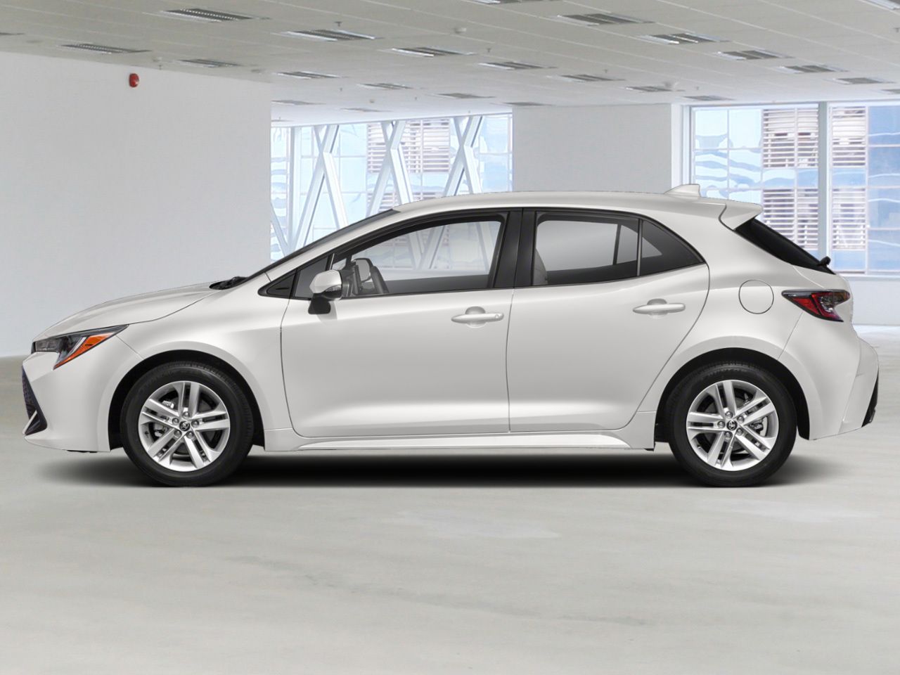 2021 TOYOTA COROLLA HATCHBACK White Gatineau - photo #3