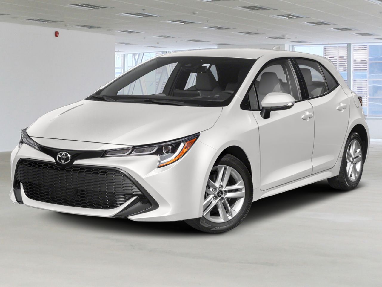 2021 TOYOTA COROLLA HATCHBACK White Gatineau - photo #0