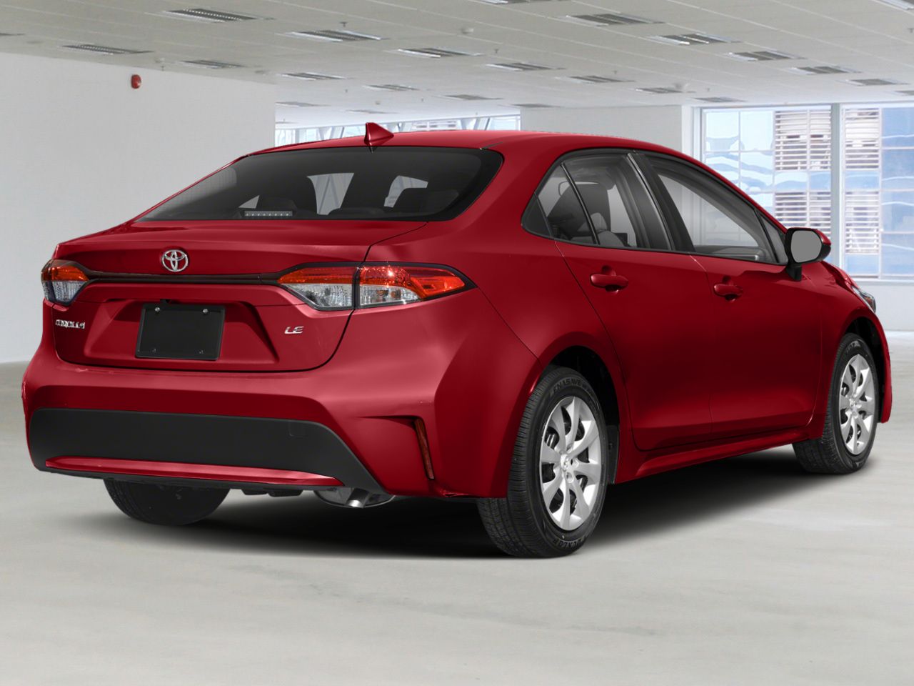 2021 Toyota Corolla Red Gatineau - photo #2