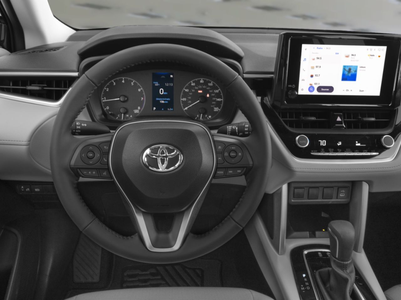 TOYOTA COROLLA CROSS LE 2024 Argent sonique m&eacute;tallis&eacute; Gatineau - photo #4