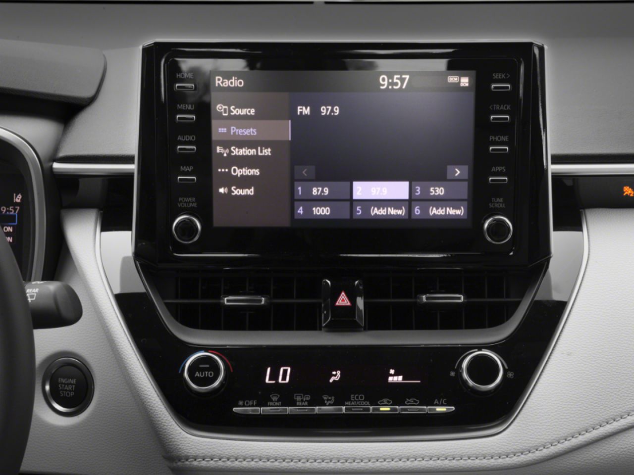 2021 TOYOTA COROLLA HATCHBACK White Gatineau - photo #4