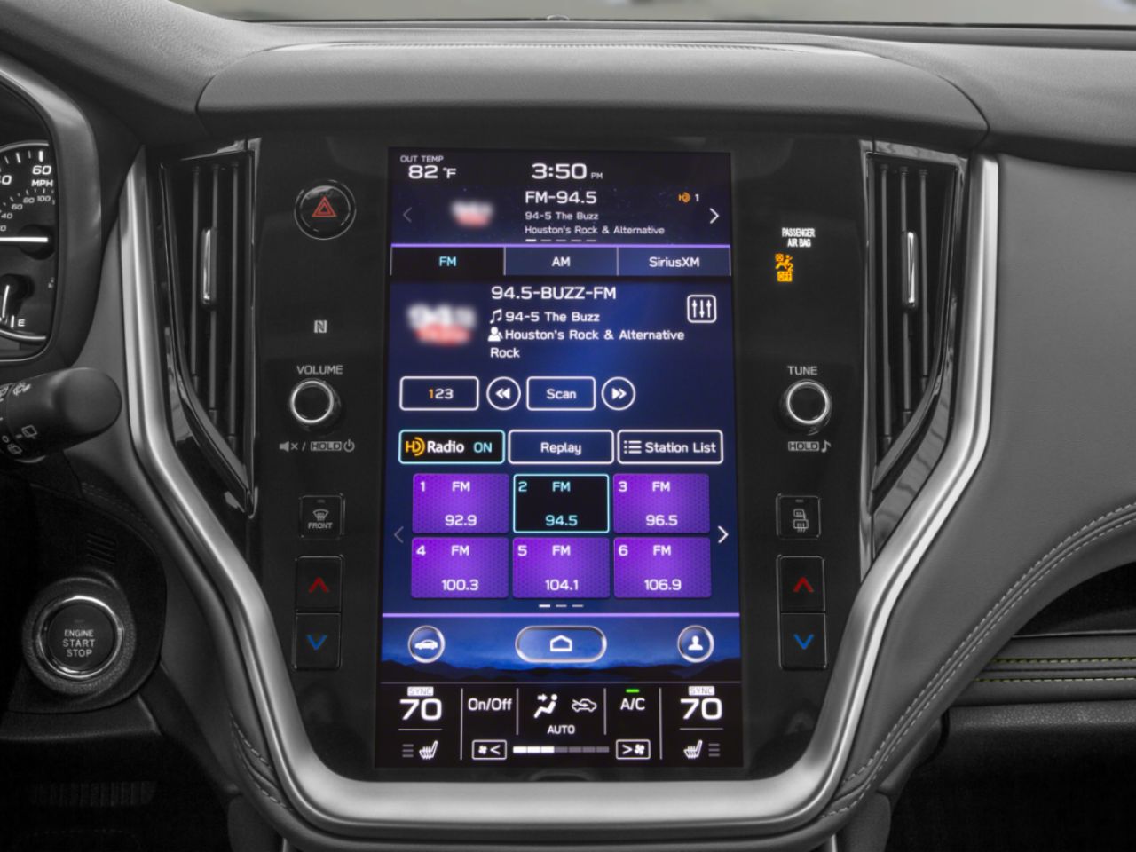 2021 SUBARU OUTBACK OUTDOOR XT Black Gatineau - photo #12