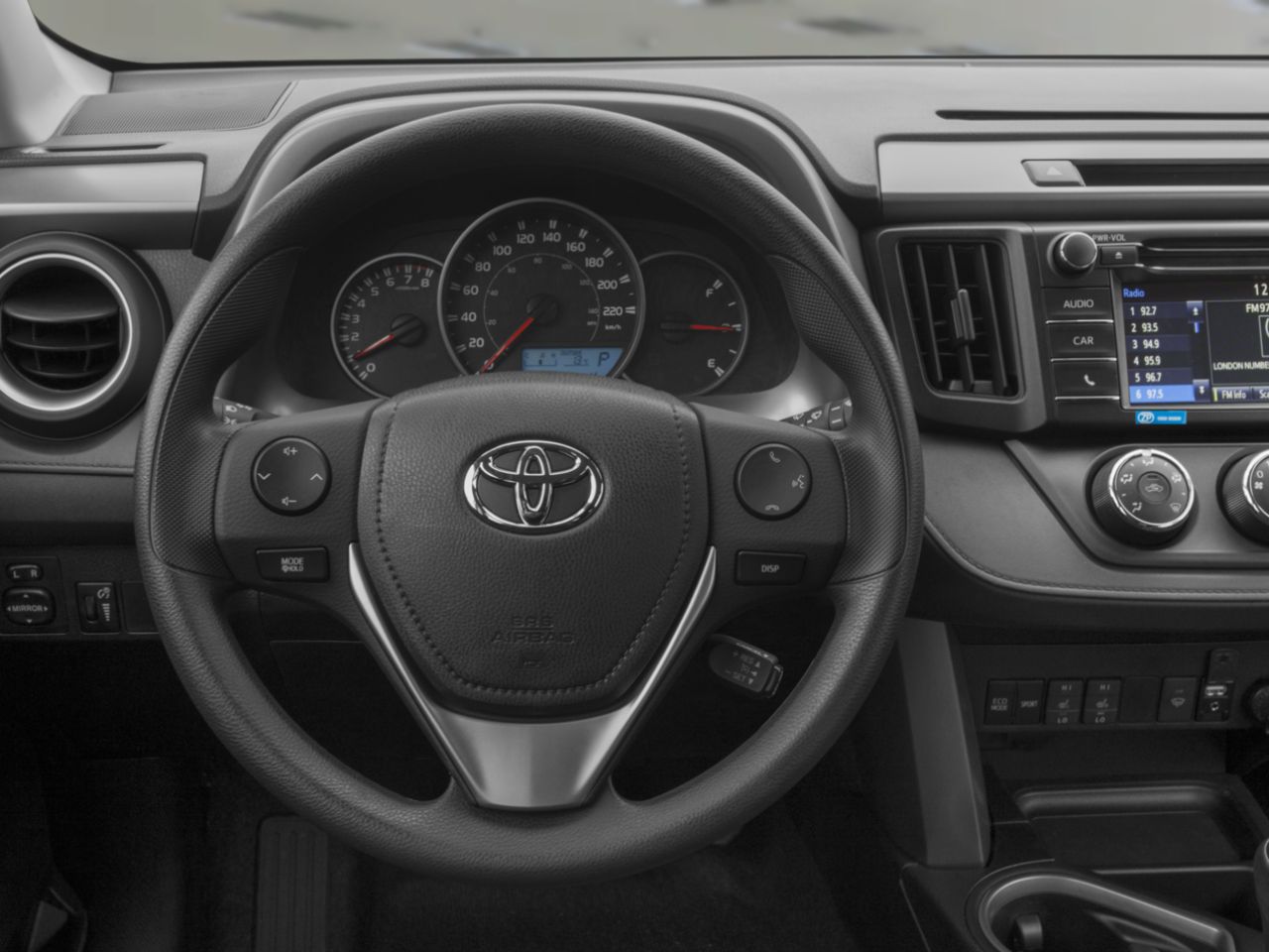 2016 TOYOTA RAV4 LE FWD Black Gatineau - photo #12
