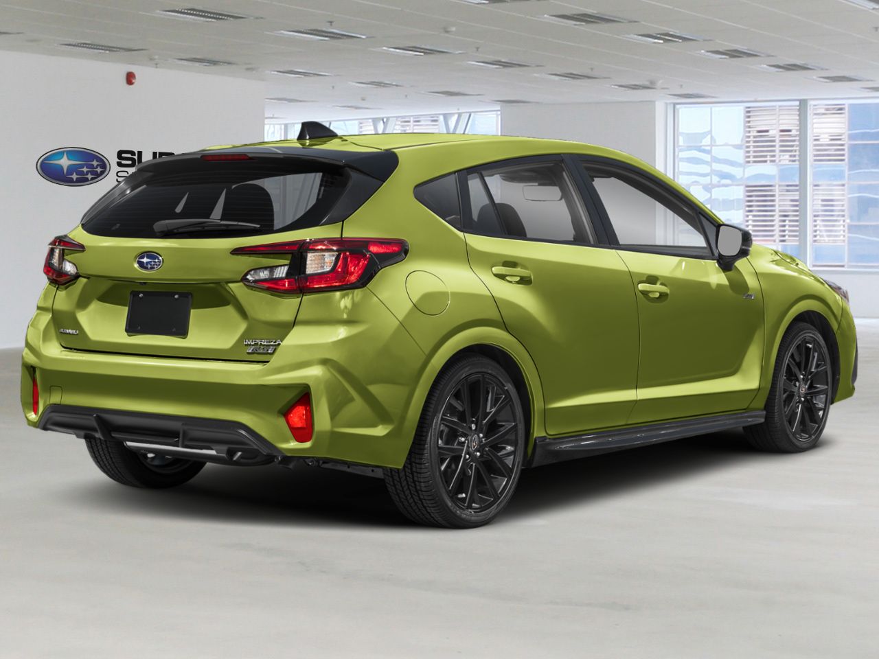 2026 Subaru Impreza RS AWD Citrus Yellow Pearl Saint-Hyacinthe - photo #1