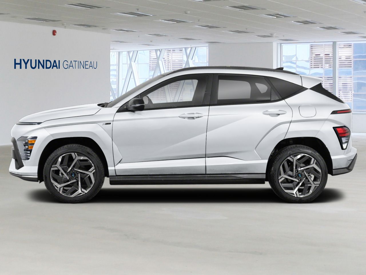 Hyundai Kona 2026 Blanc Atlas Gatineau - photo #1