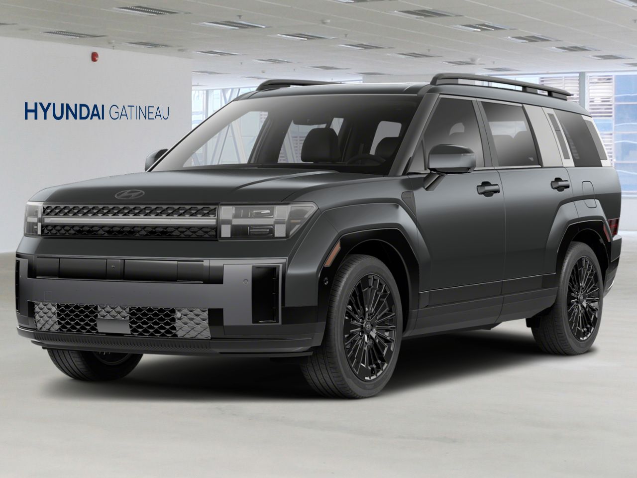 Hyundai Santa Fe Hybrid Ultimate Calligraphy TI avec int&eacute;rieur beige 2026 Gris &eacute;cotronique Ottawa & Gatineau - photo #0