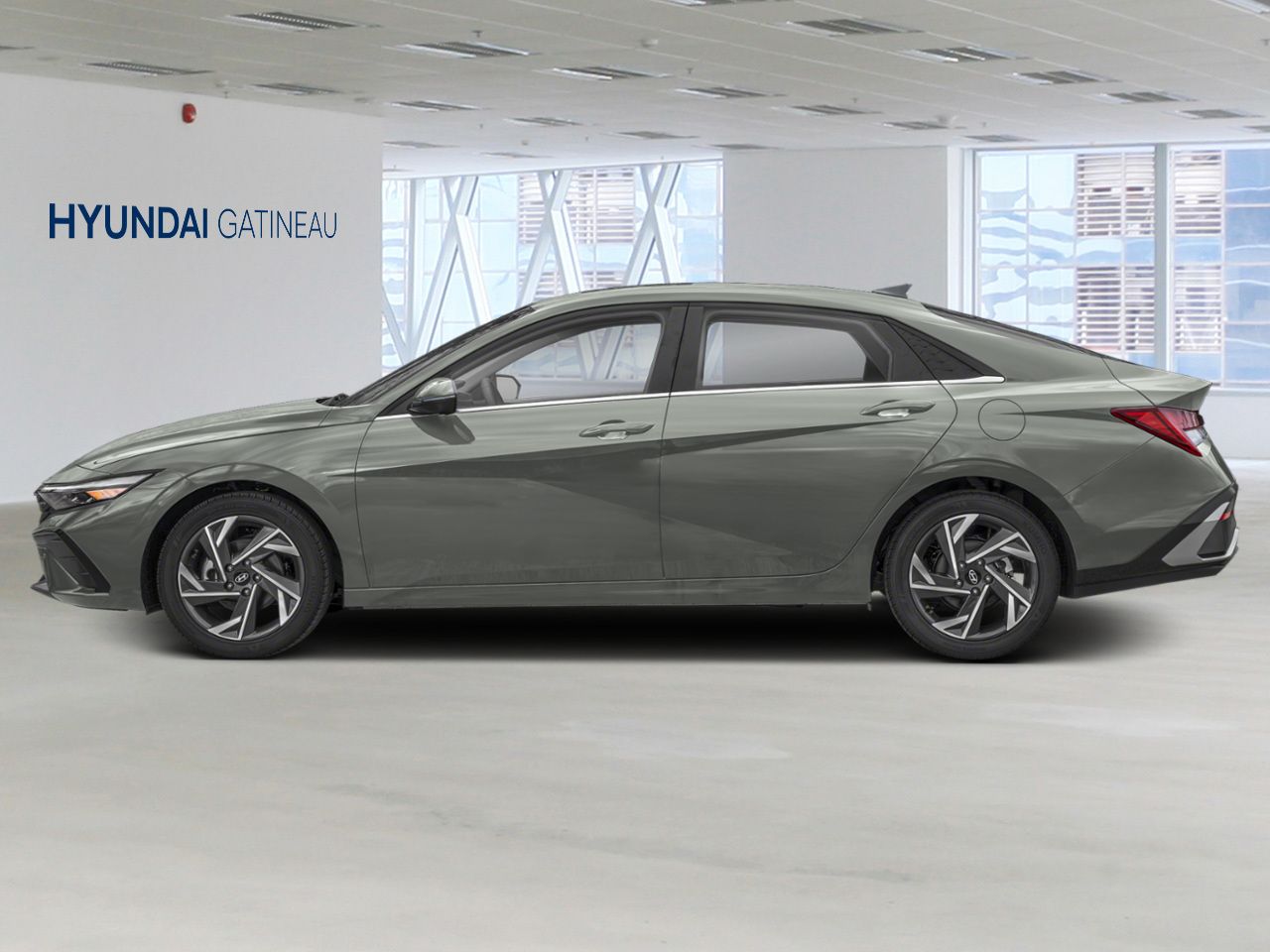 Hyundai Elantra 2026 Gris amazonien Gatineau - photo #2