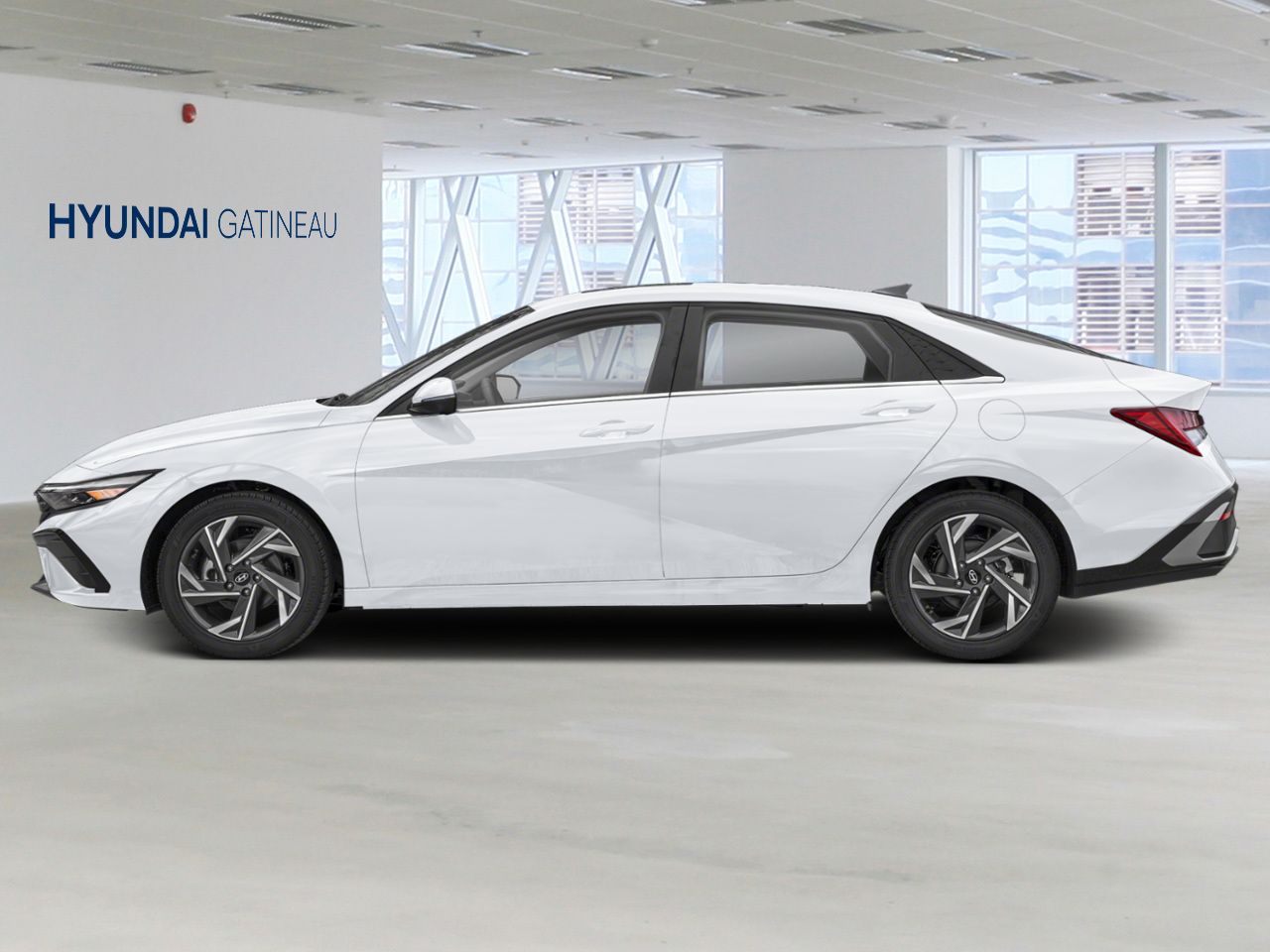 Hyundai Elantra 2026 Blanc Atlas Gatineau - photo #2