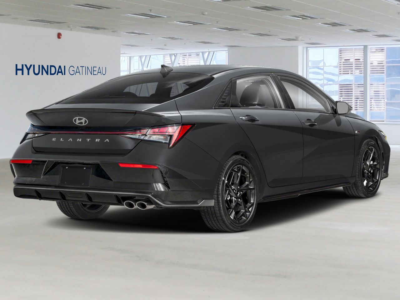 2026 Hyundai Elantra Black Gatineau - photo #1