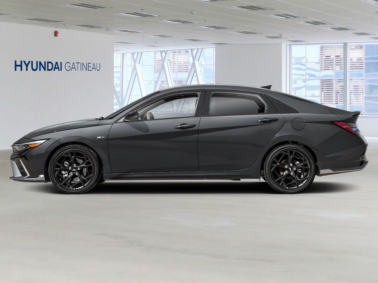 2026 Hyundai Elantra Abyss Black Gatineau - photo #2