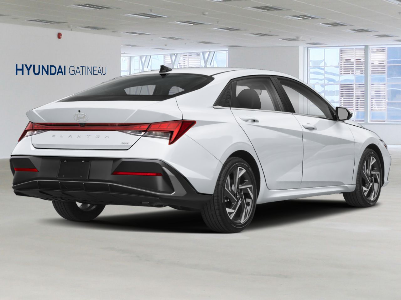 Hyundai Elantra hybride 2026 Blanc Atlas Gatineau - photo #2