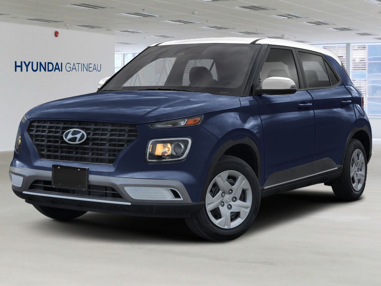 Hyundai Venue 2026 Denim avec toit blanc Gatineau - photo #0