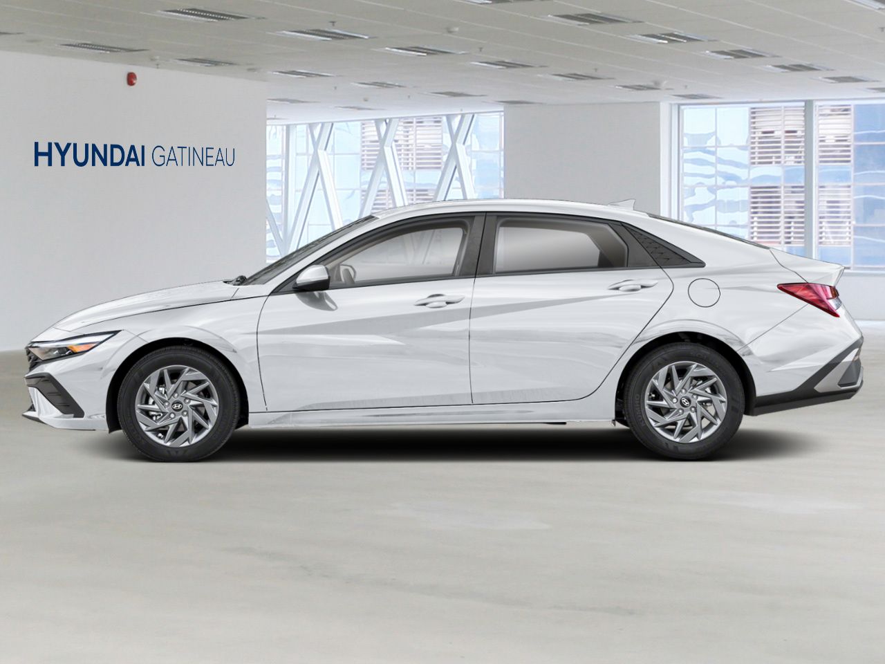 Hyundai Elantra 2026 Blanc Atlas Gatineau - photo #2