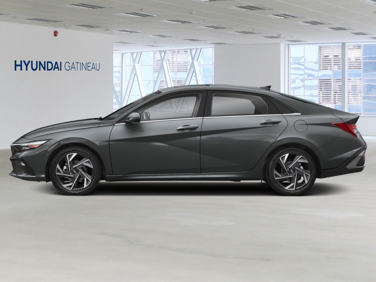 2026 Hyundai Elantra Hybrid Ecotronic Grey Gatineau - photo #1