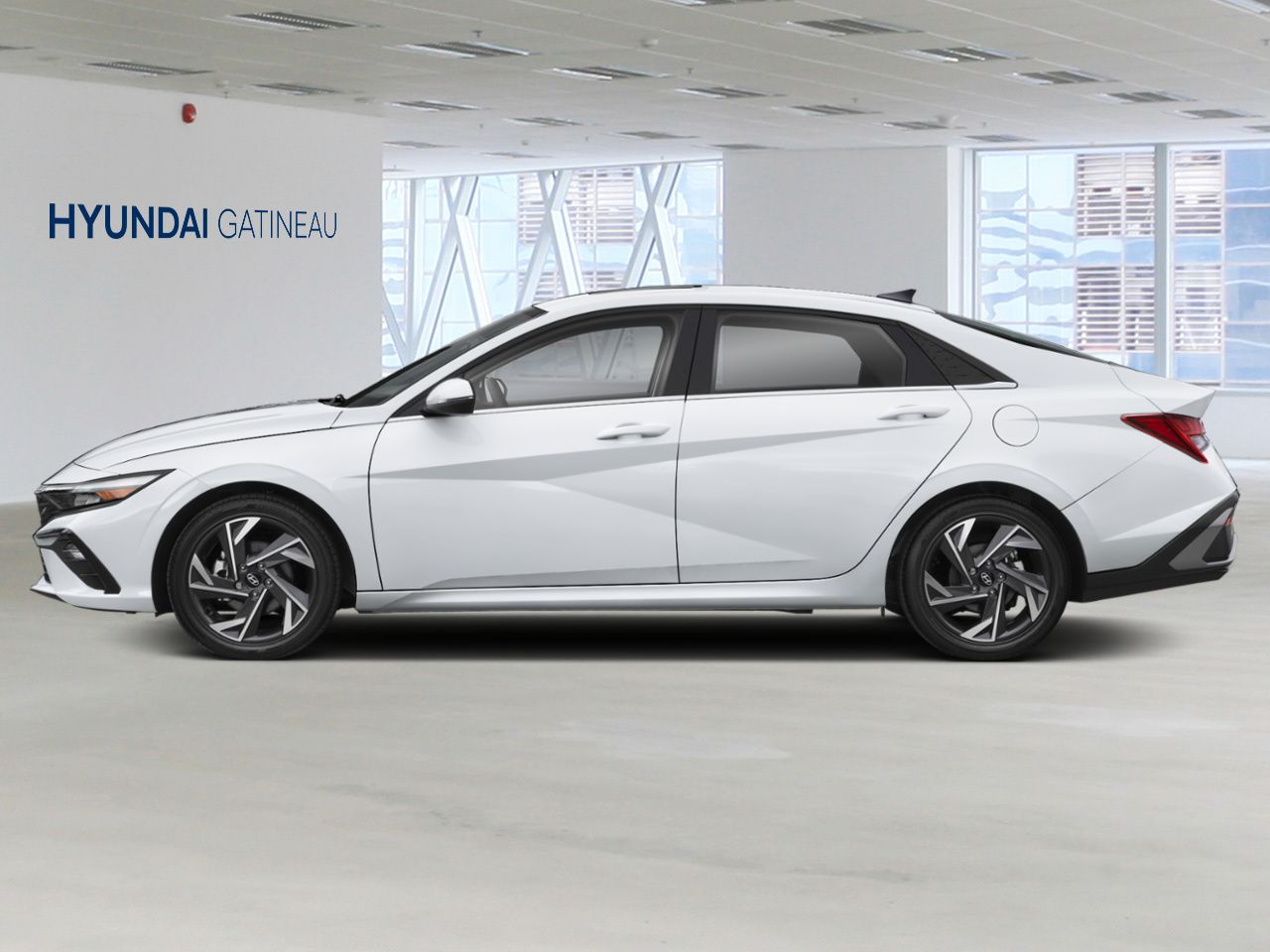 Hyundai Elantra hybride 2026 Blanc Atlas Gatineau - photo #1