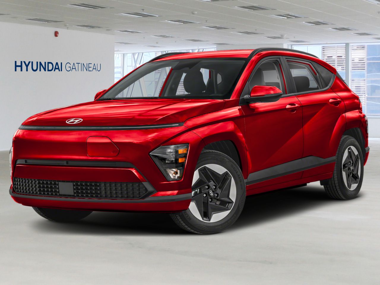 Hyundai Kona &eacute;lectrique Preferred TA 2026 Rouge ultime Ottawa & Gatineau - photo #0