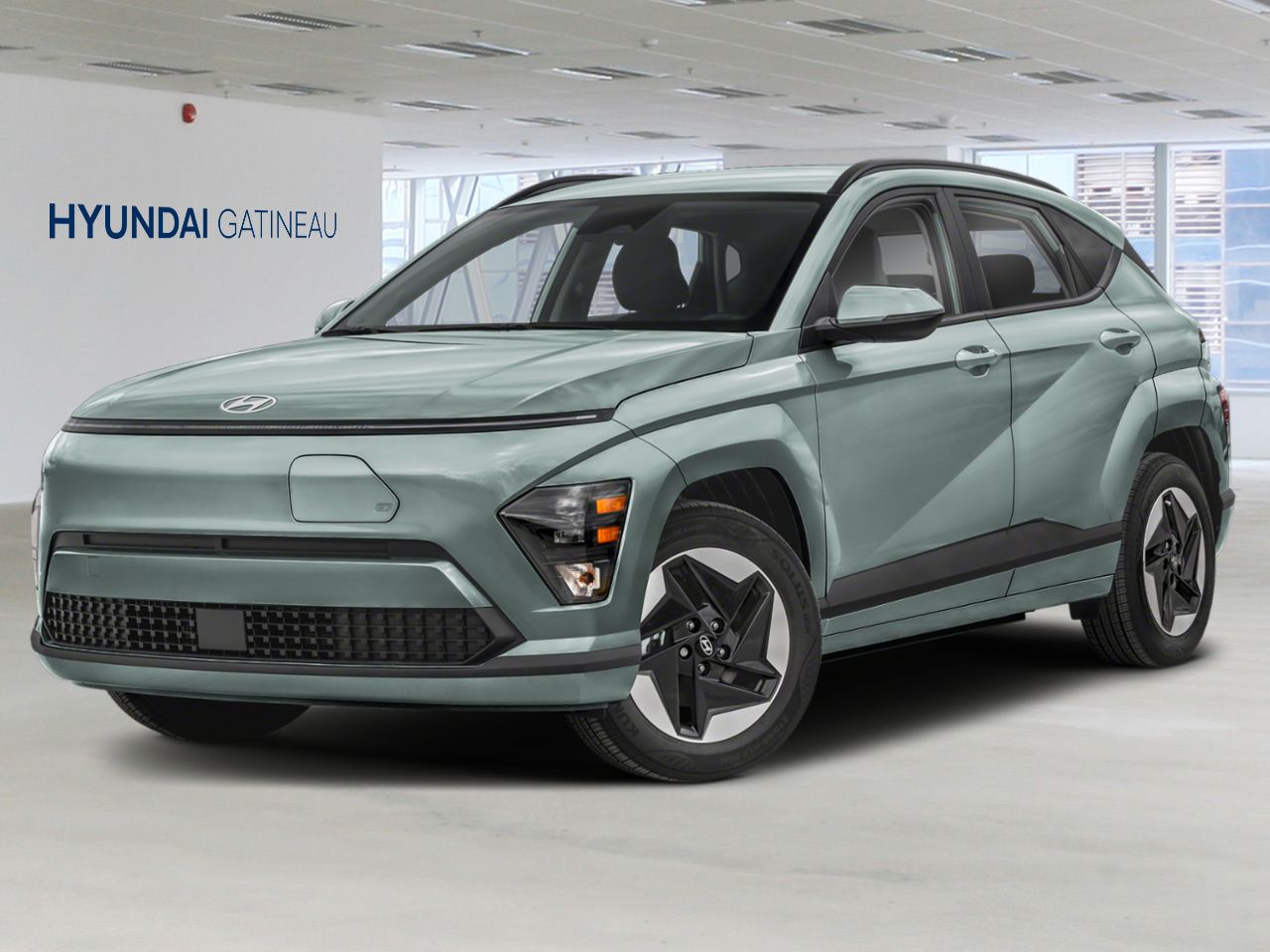 Hyundai Kona &eacute;lectrique 2026 Vert mirage Gatineau - photo #0