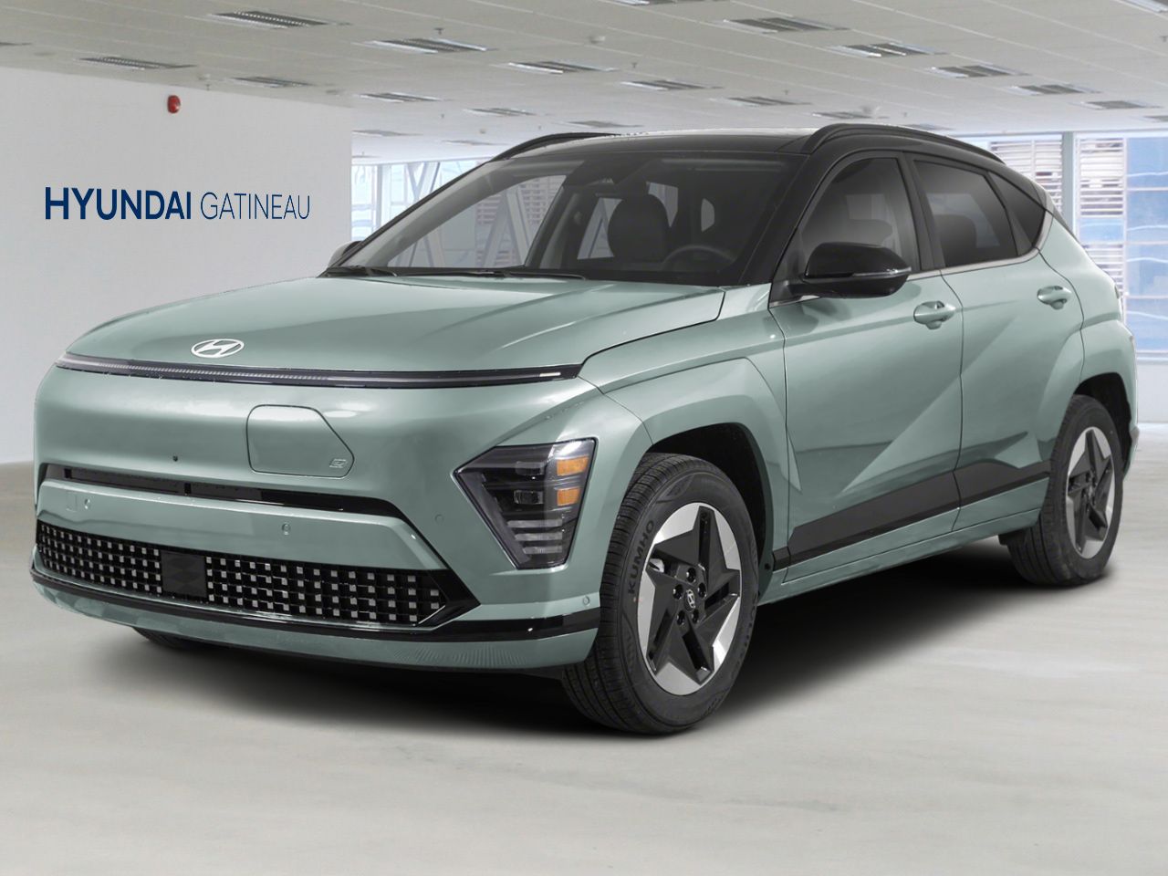 2026 Hyundai Kona Electric Mirage Green w/Abyss Black Roof Gatineau - photo #0