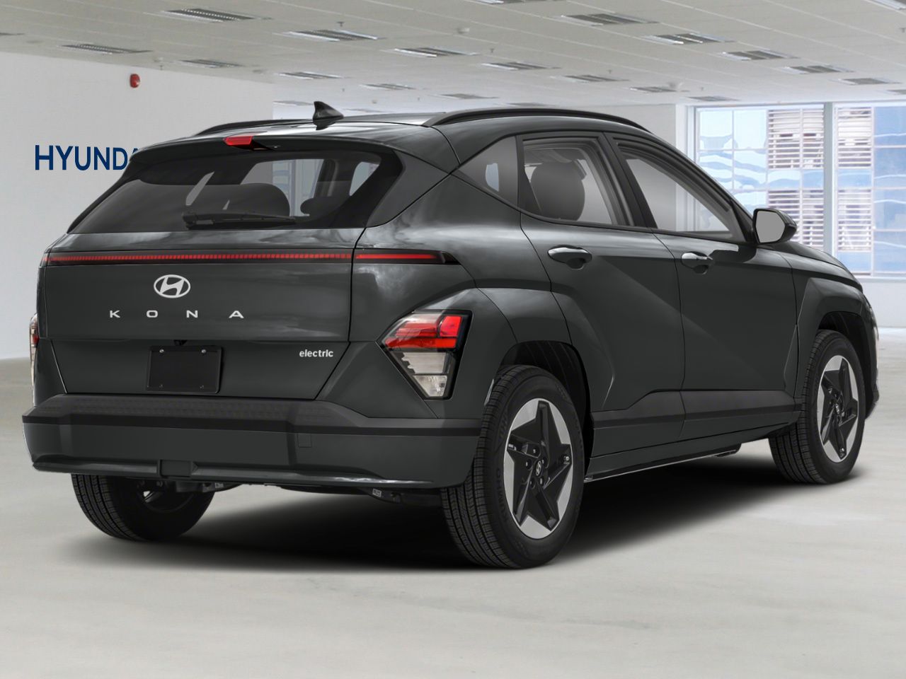 Hyundai Kona &eacute;lectrique 2026 Gris &eacute;cotronique Gatineau - photo #1