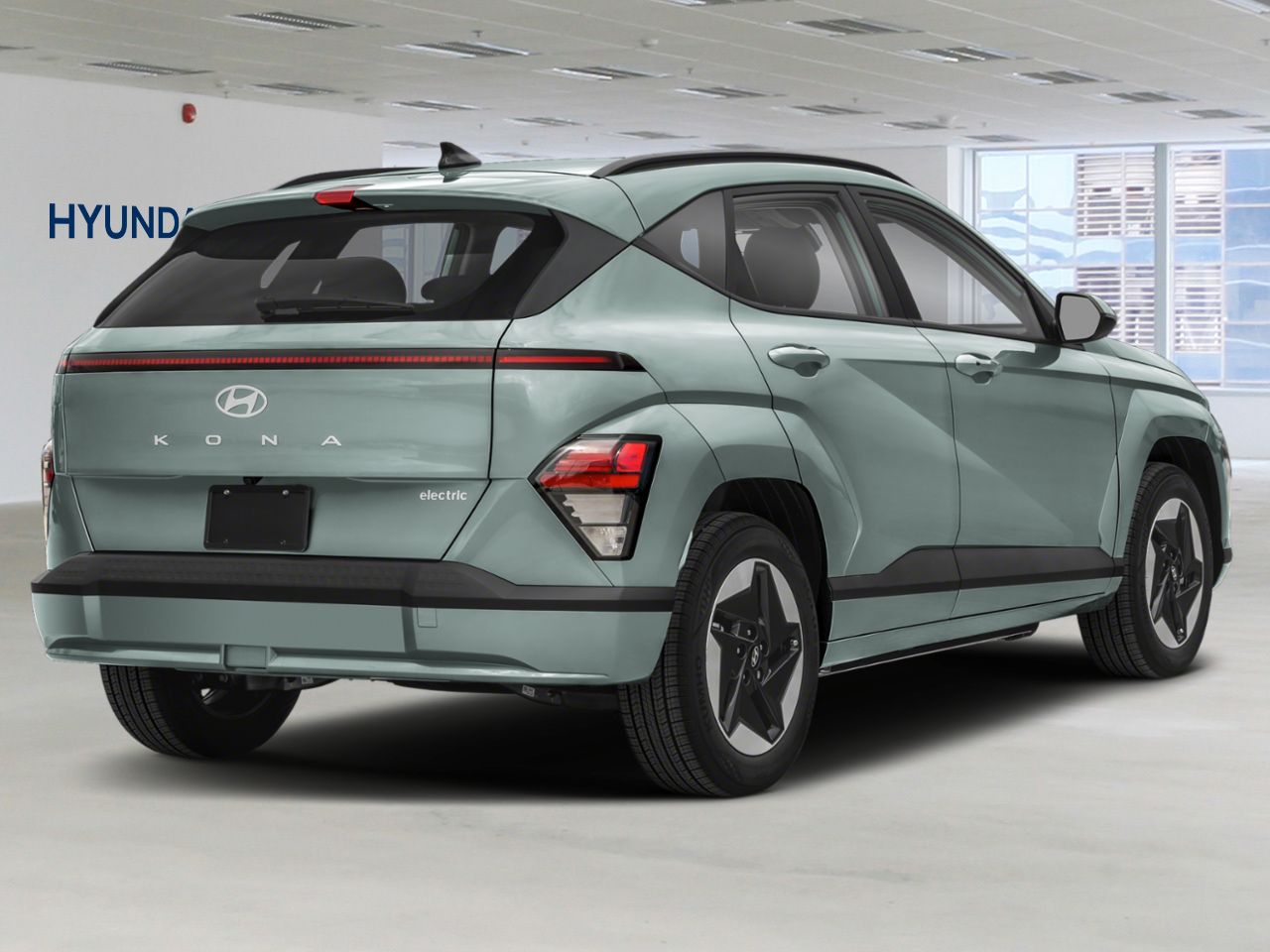 Hyundai Kona &eacute;lectrique 2026 Vert mirage Gatineau - photo #1