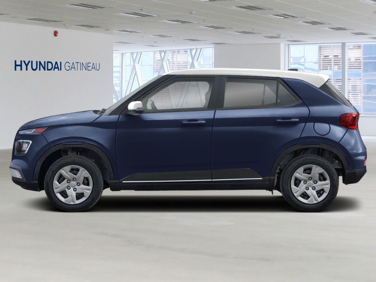 Hyundai Venue 2026 Denim avec toit blanc Gatineau - photo #1