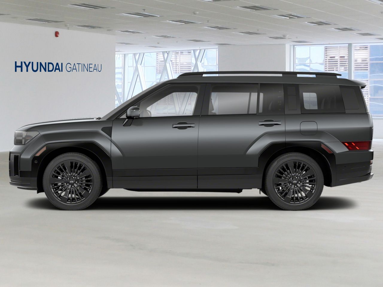 Hyundai Santa Fe Hybrid Ultimate Calligraphy TI avec int&eacute;rieur beige 2026 Gris &eacute;cotronique Ottawa & Gatineau - photo #1