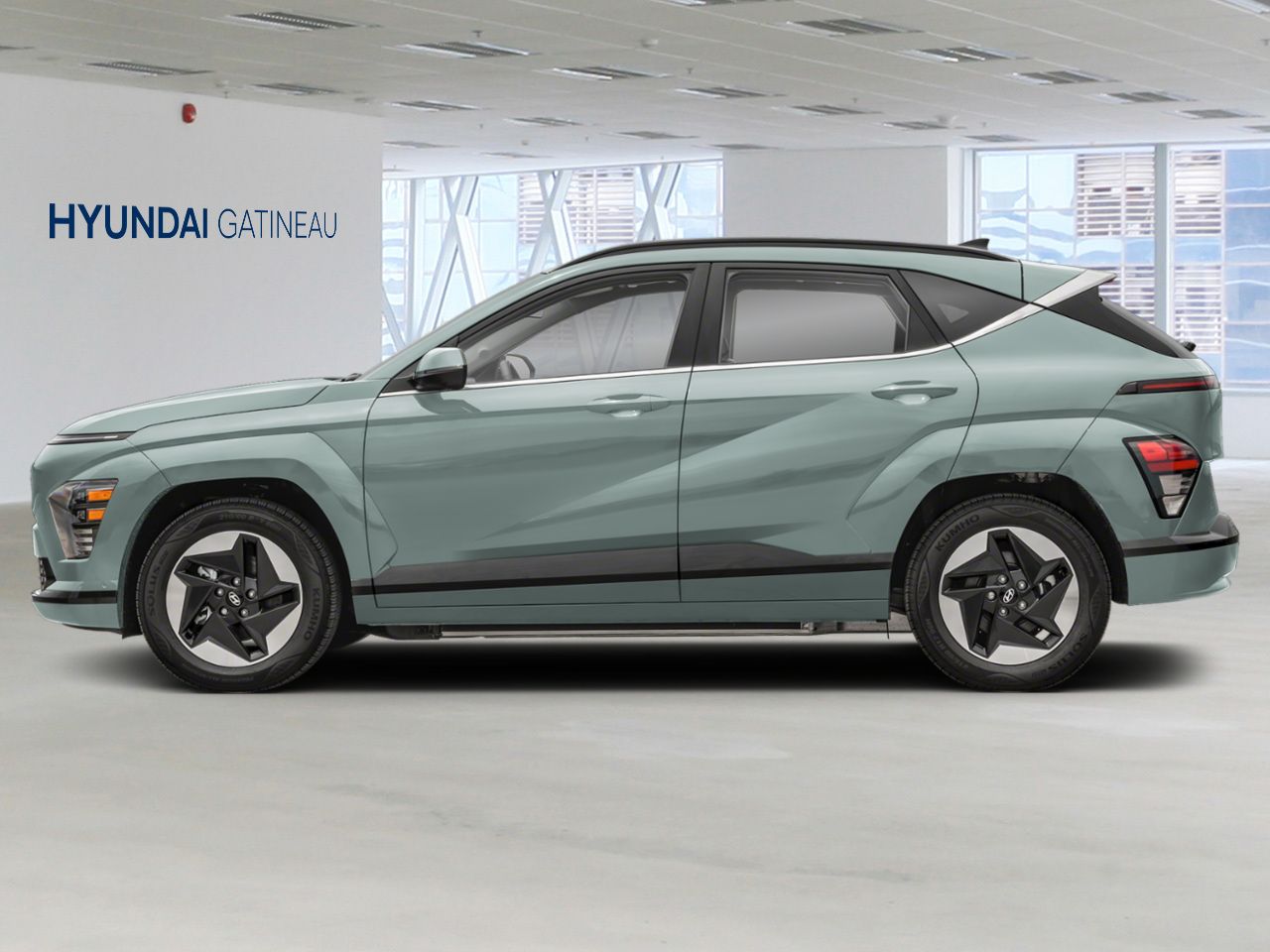 Hyundai Kona &eacute;lectrique 2026 Vert mirage Gatineau - photo #1
