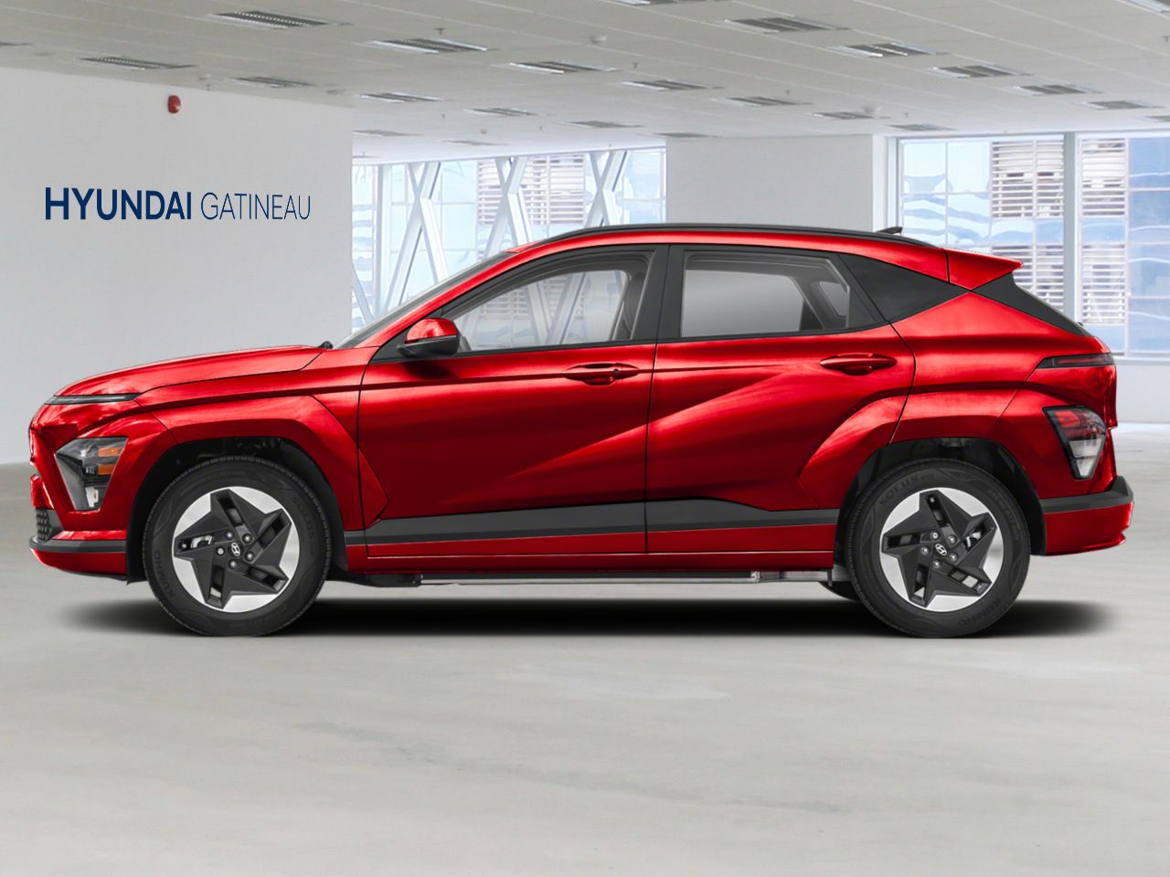Hyundai Kona &eacute;lectrique Preferred TA 2026 Rouge ultime Ottawa & Gatineau - photo #2