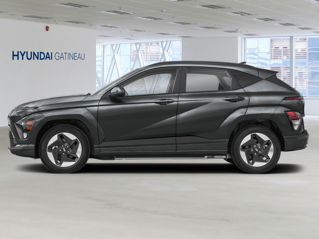 Hyundai Kona &eacute;lectrique 2026 Gris &eacute;cotronique Gatineau - photo #2