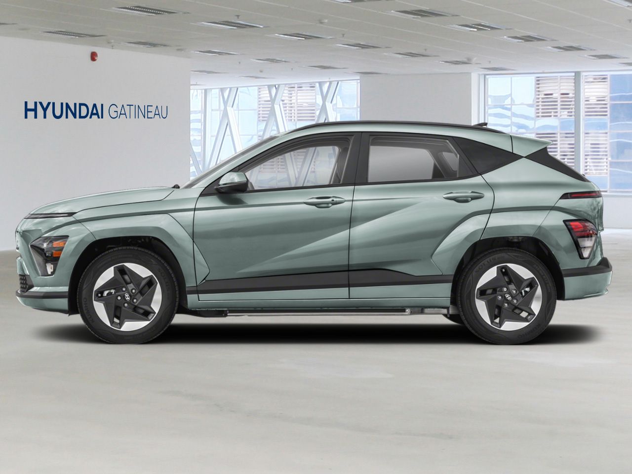 Hyundai Kona &eacute;lectrique 2026 Vert mirage Gatineau - photo #2