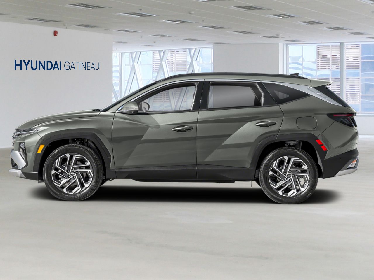 Gray 2026 Hyundai Tucson Hybrid SUV / Crossover Automatic
