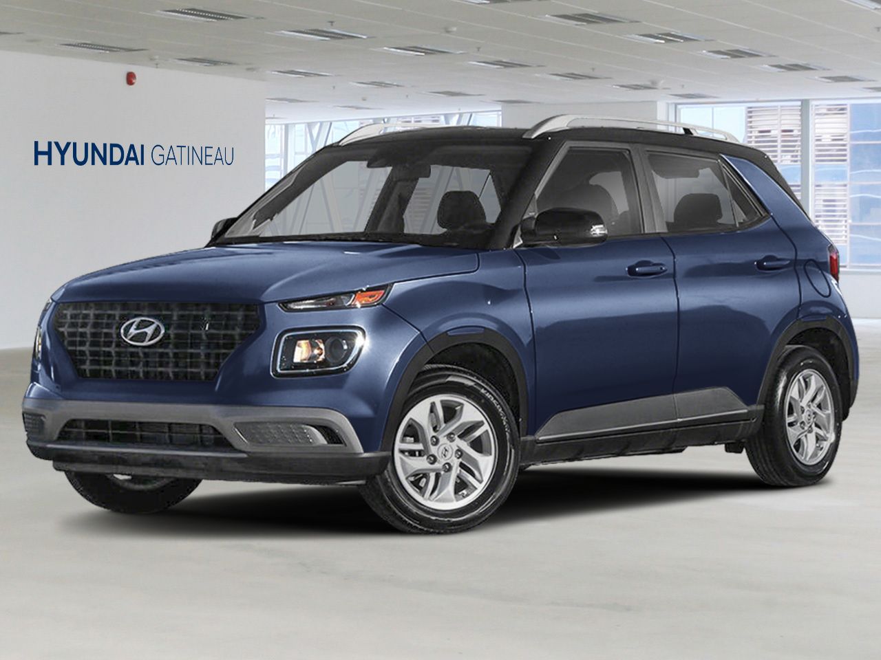 Hyundai Venue 2026 Denim avec toit blanc Gatineau - photo #0