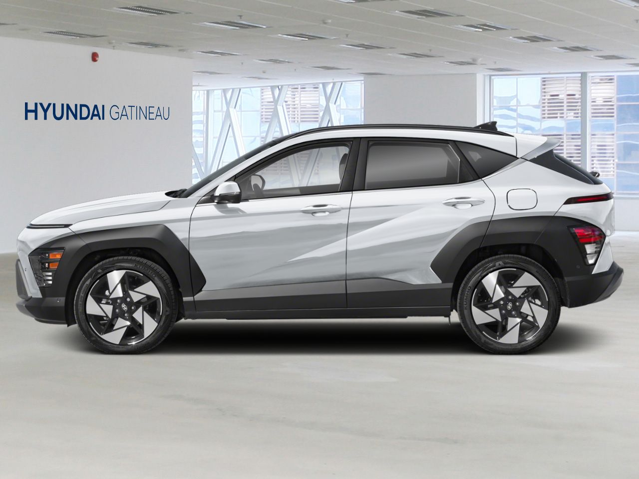 Hyundai Kona 2026 Blanc Atlas Gatineau - photo #2