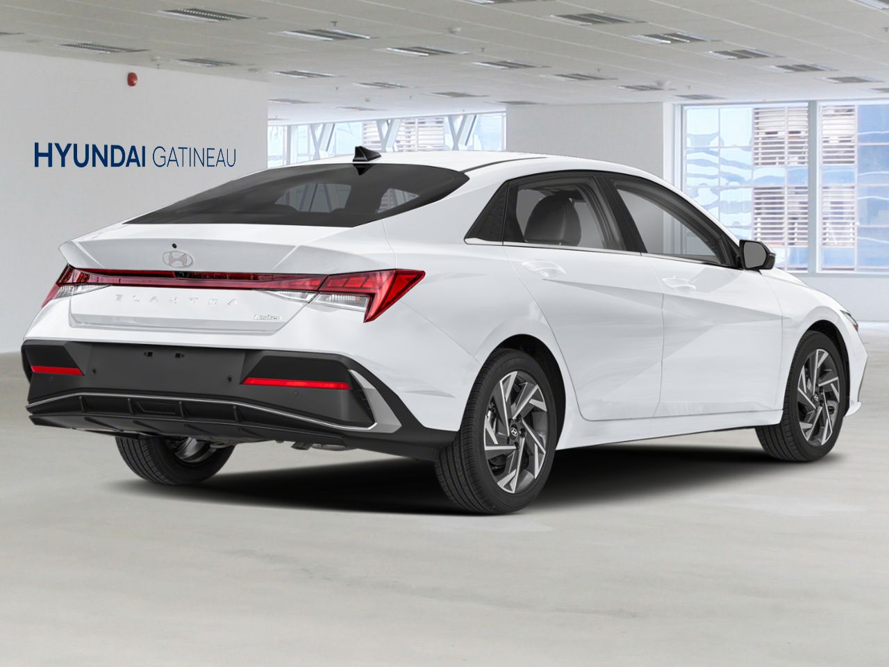Hyundai Elantra 2026 Blanc Atlas Gatineau - photo #1
