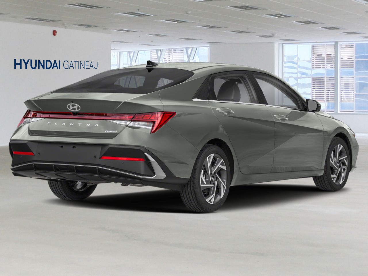 Hyundai Elantra 2026 Gris amazonien Gatineau - photo #1