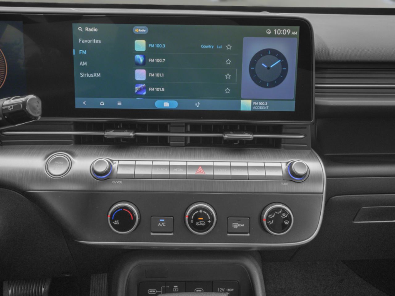 Tableau de bord et système multimédia du Hyundai Kona 2026
