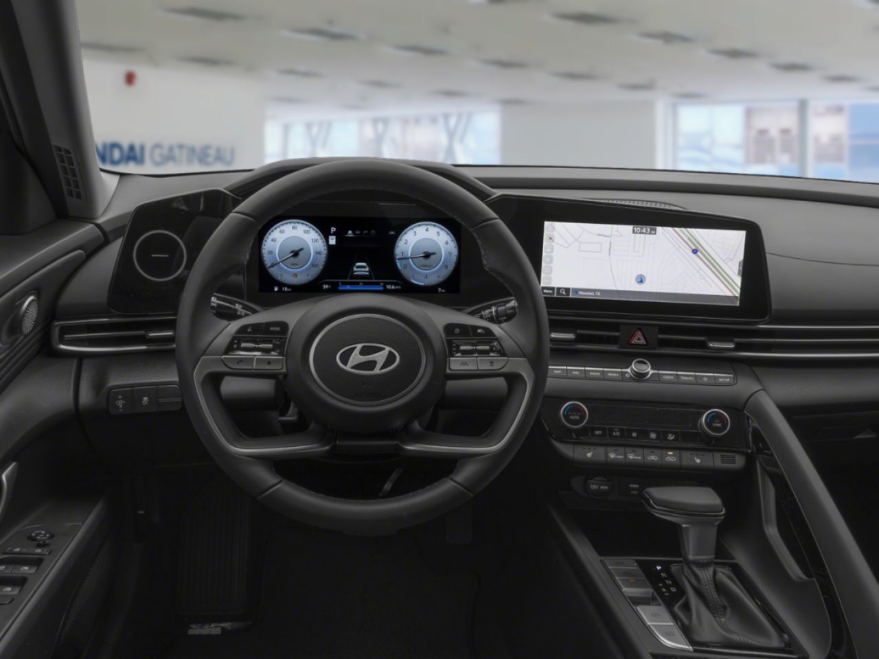 Hyundai Elantra 2026 Gris amazonien Gatineau - photo #4