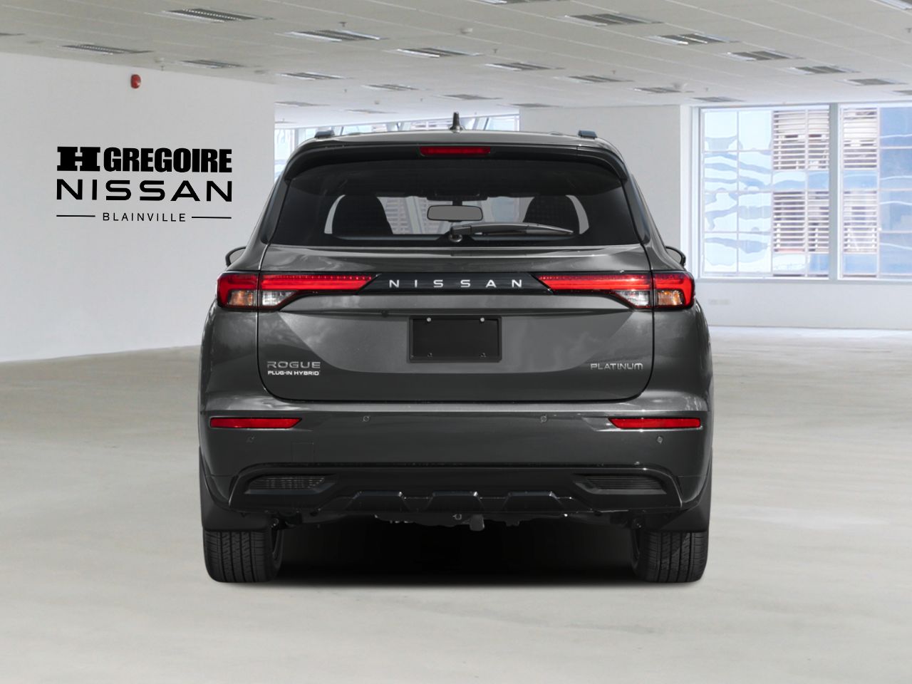 Nissan Rogue hybride rechargeable 2026 Rouge royal Blainville - photo #1