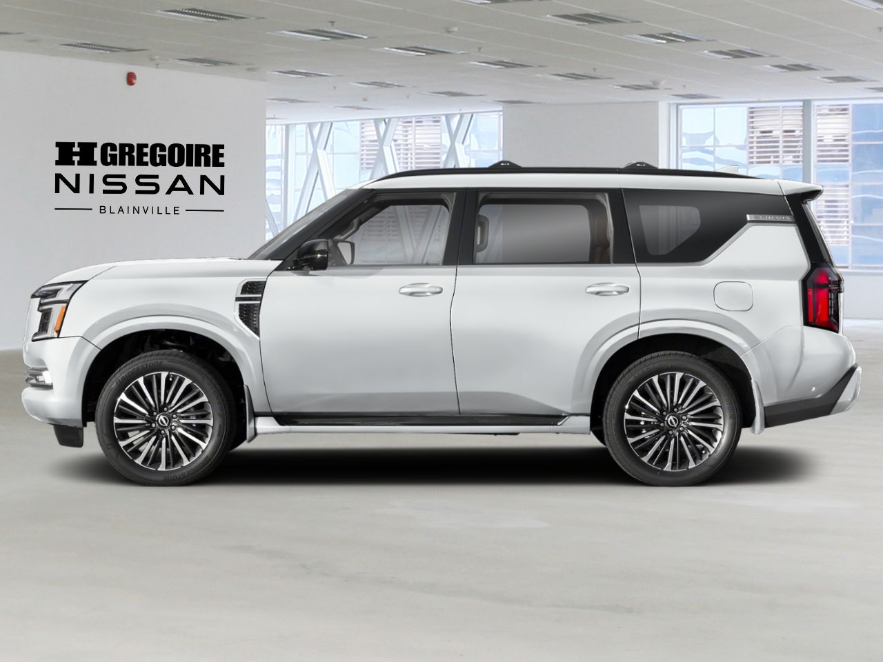 Nissan Armada 2026 Blanc d'Aspen triple couche Blainville - photo #1