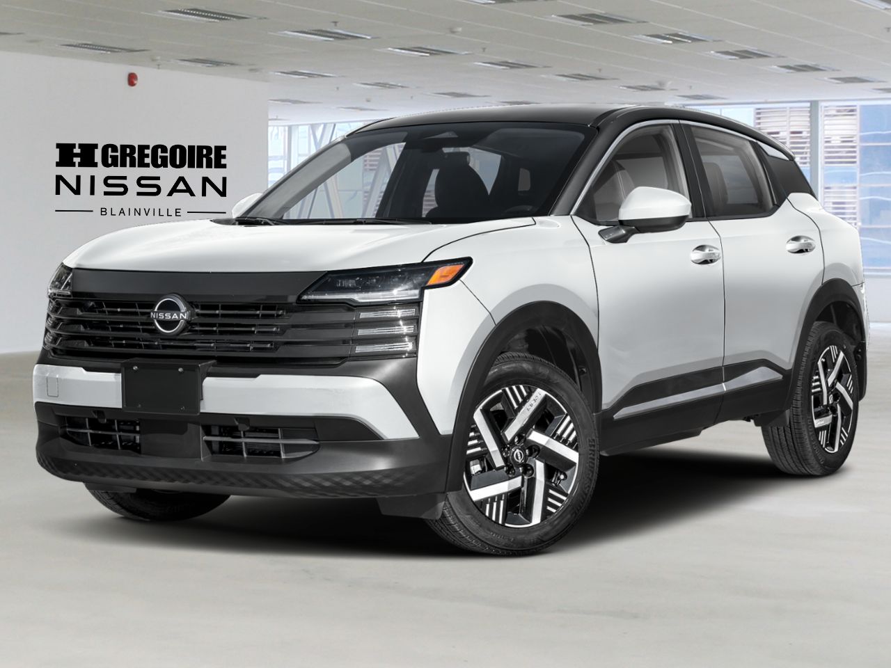 2026 Nissan Kicks Aspen White TriCoat/Super Black Blainville - photo #0
