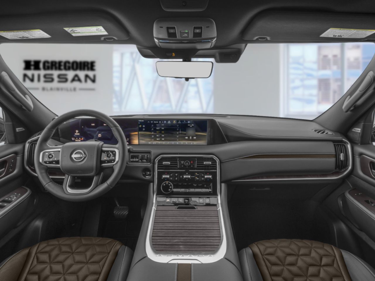 Nissan Armada 2026 Blanc d'Aspen triple couche Blainville - photo #4