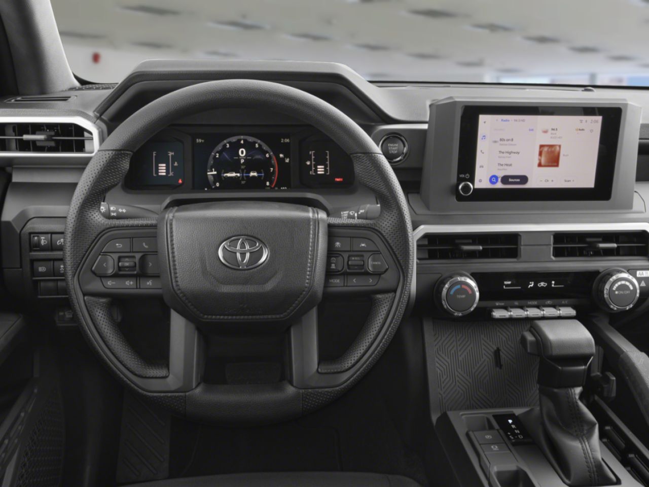 2025 Toyota Tacoma 3TYLB5JN1ST091279 Black Sherbrooke - photo #4