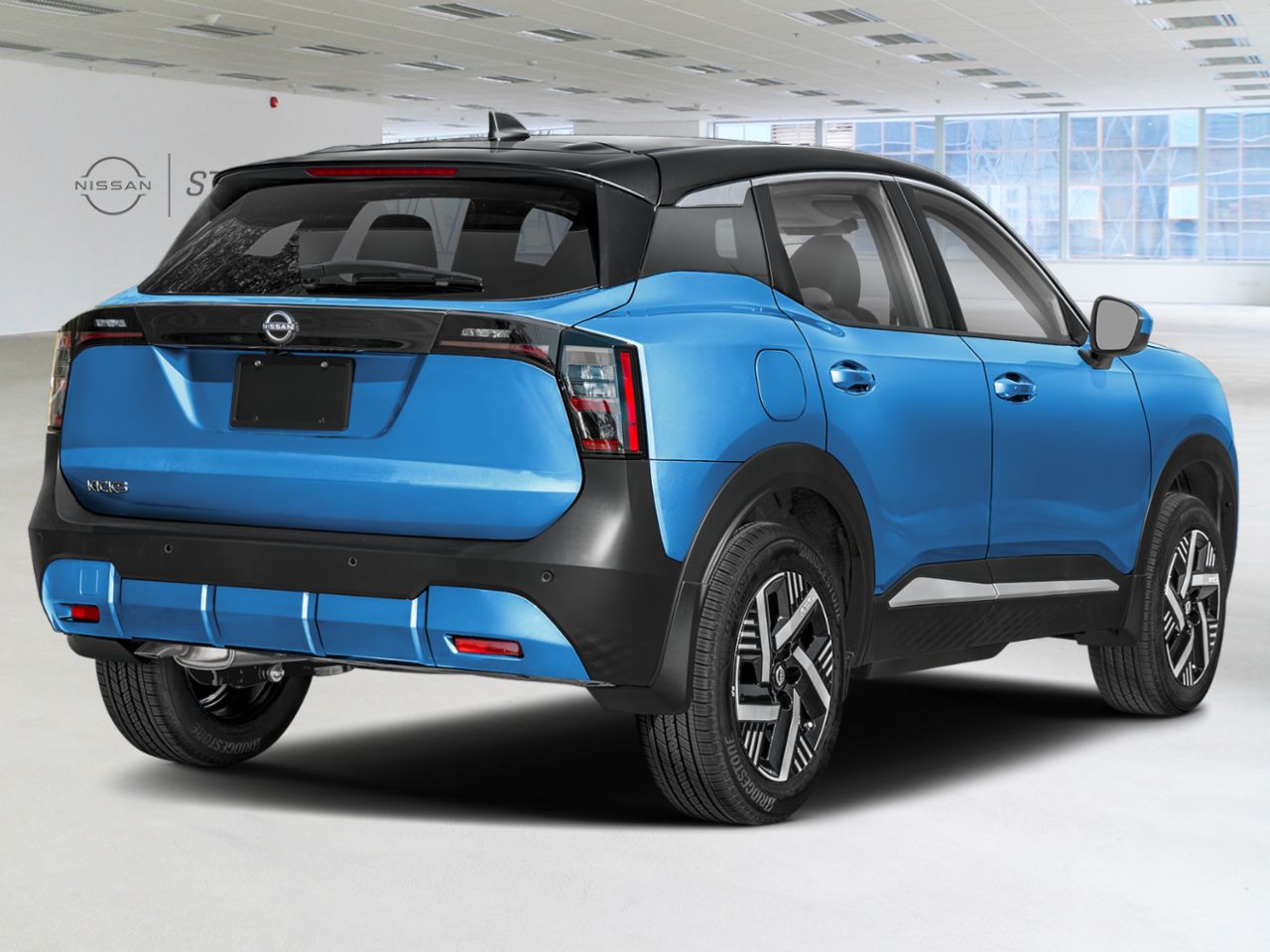 2026 Nissan Kicks Artic Ice Blue Metallic/Super Black Saint-Basile-le-Grand - photo #1